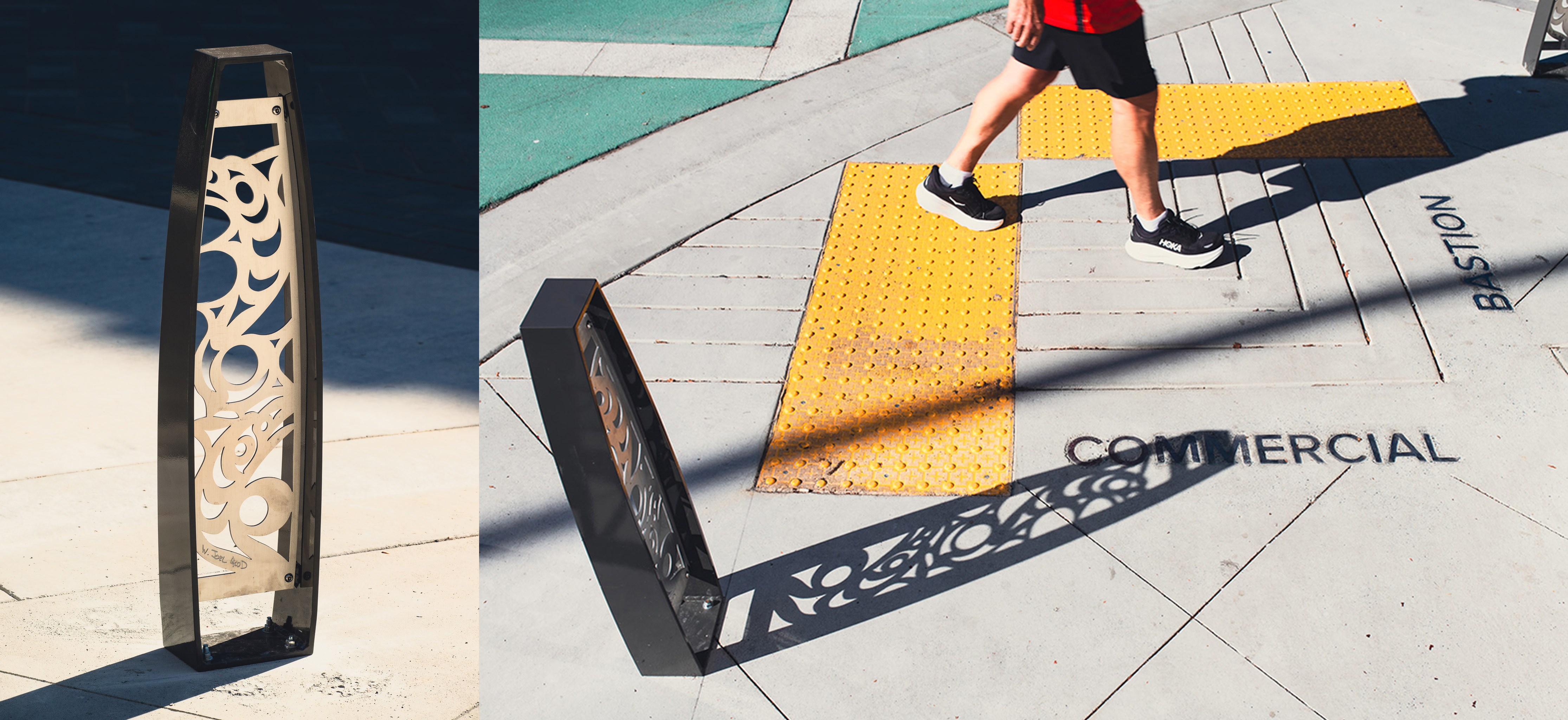 Bollards design by Joel Good