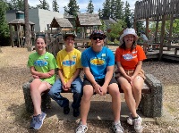 Youth leaders at the Oliver Woods playground